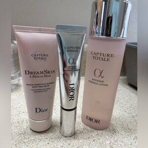 Dior Skincare Capture Totale Intensive Essence Lotion Retishot and Mask